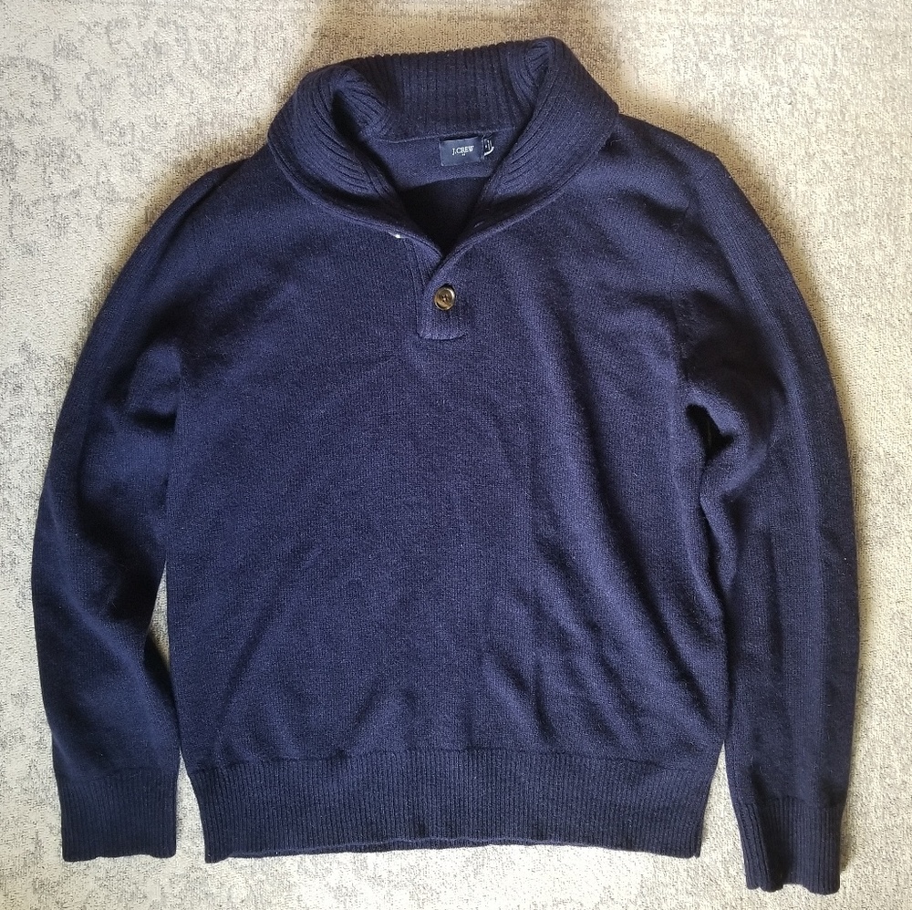 J. Crew wool Navy sweater